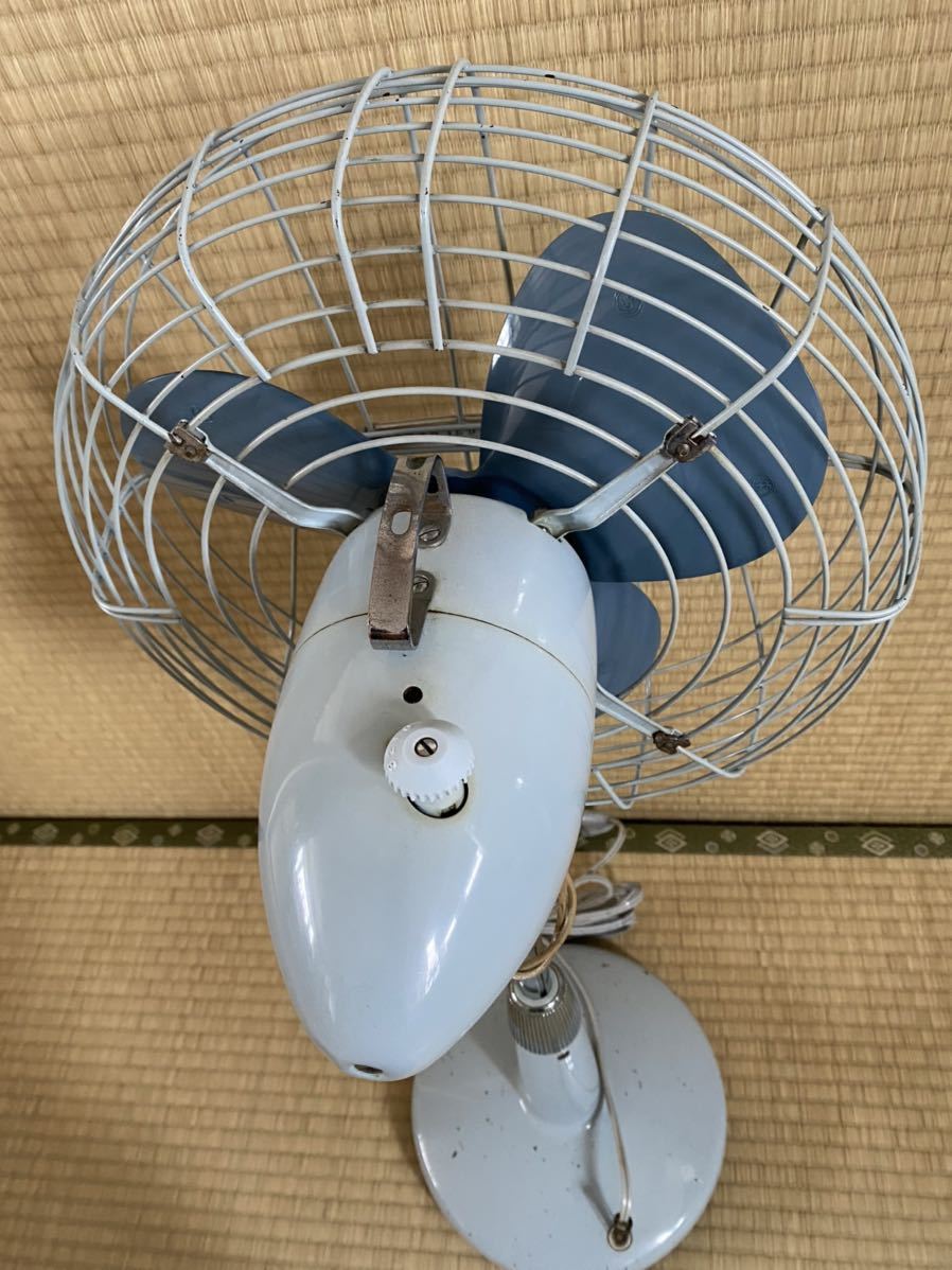 昭和レトロ 富士電機 扇風機 Silent Fan Fuji Denki アンティーク ヴィンテージ ビンテージ 当時物