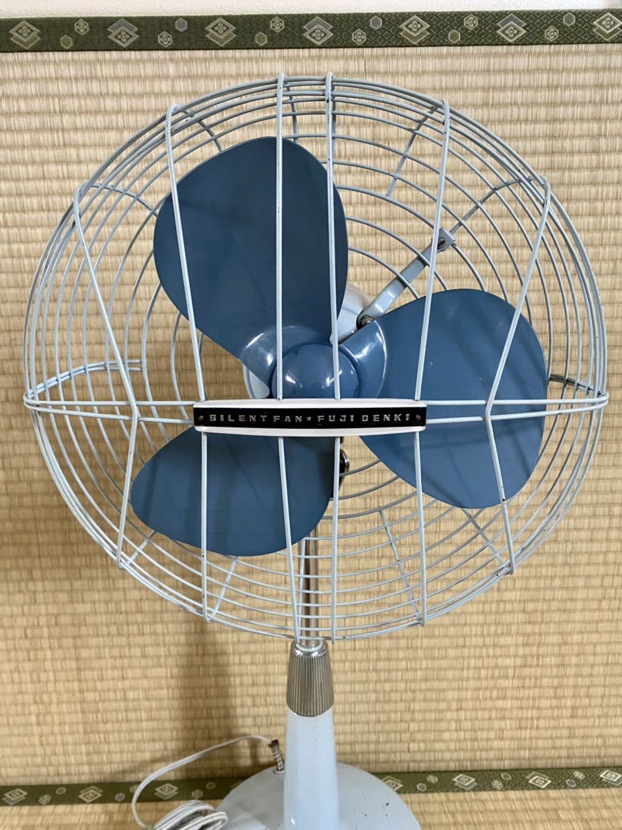 Yahoo!オークション - 昭和レトロ 富士電機 扇風機 Silent Fan Fuj...
