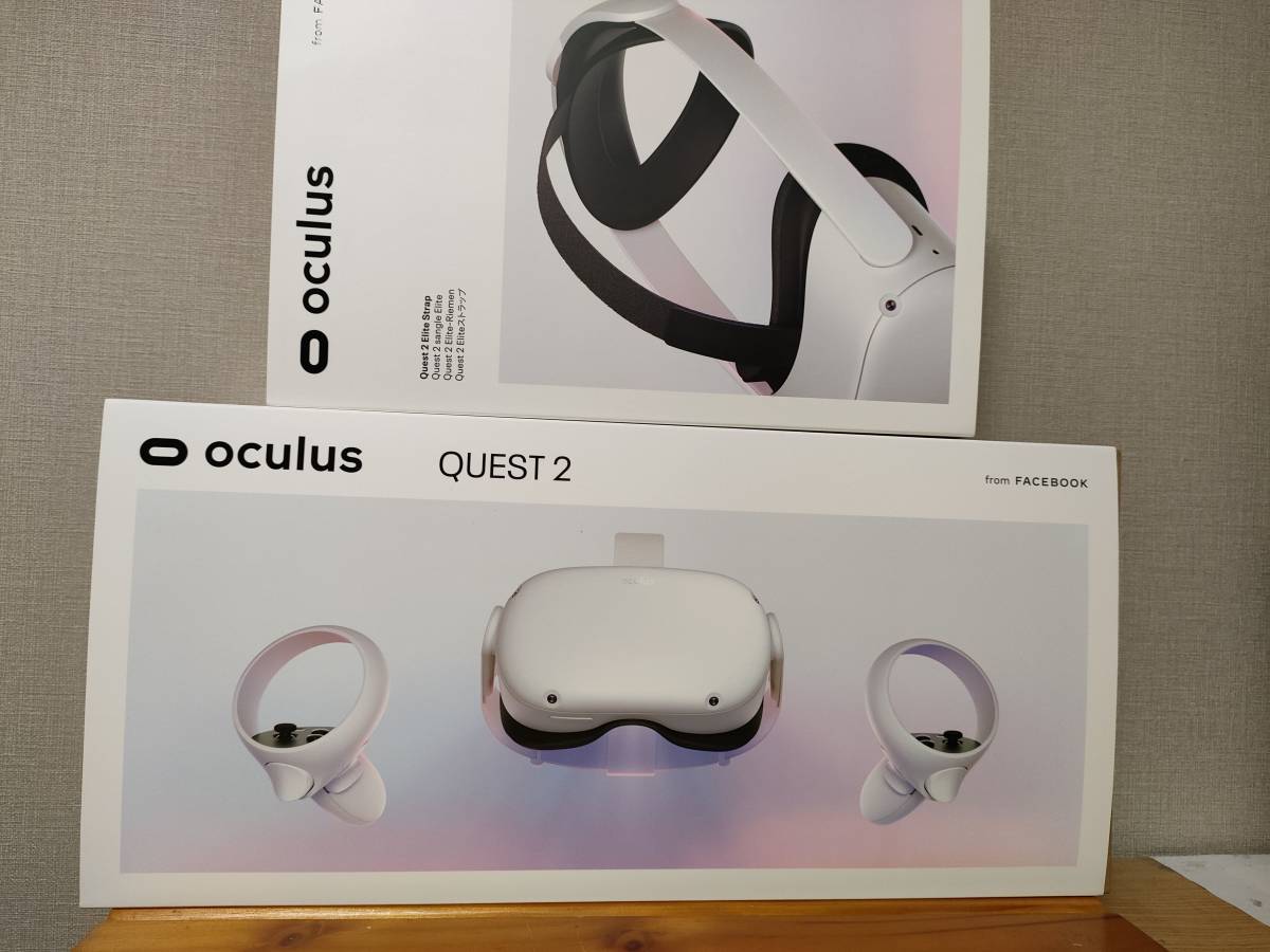 Oculus Quest 2 64GB meta Eliteストラップ＆レンズアダプタ付 オ