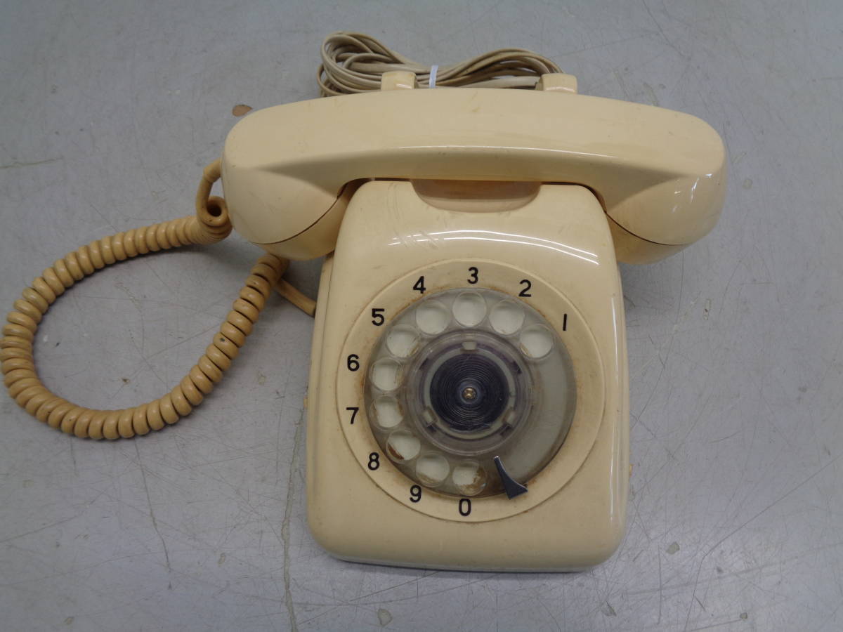 MK5644 * retro telephone machine ivory dial type 601-A2*