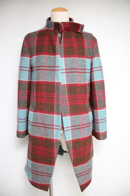 送料無料】MAN チェックオーバーラップコート Vivienne Westwood MAN