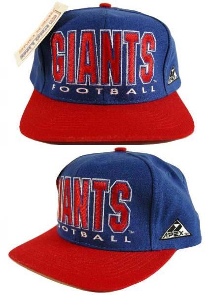 NFL NEW YORK GIANTS ニューヨーク ジャイアンツ 90s VINTAGE デッドストック ヴィンテージ スナップバック キャップ SNAPBACK CAP_画像1