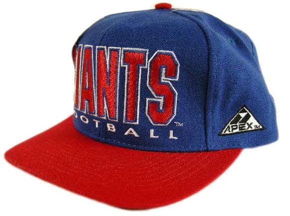 NFL NEW YORK GIANTS ニューヨーク ジャイアンツ 90s VINTAGE デッドストック ヴィンテージ スナップバック キャップ SNAPBACK CAP_画像6