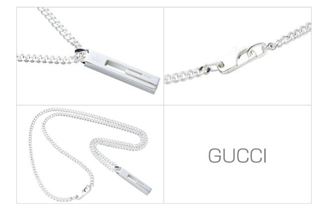 グッチ ネックレス GUCCI Gモチーフ スターリングシルバー 925 ccorca.org