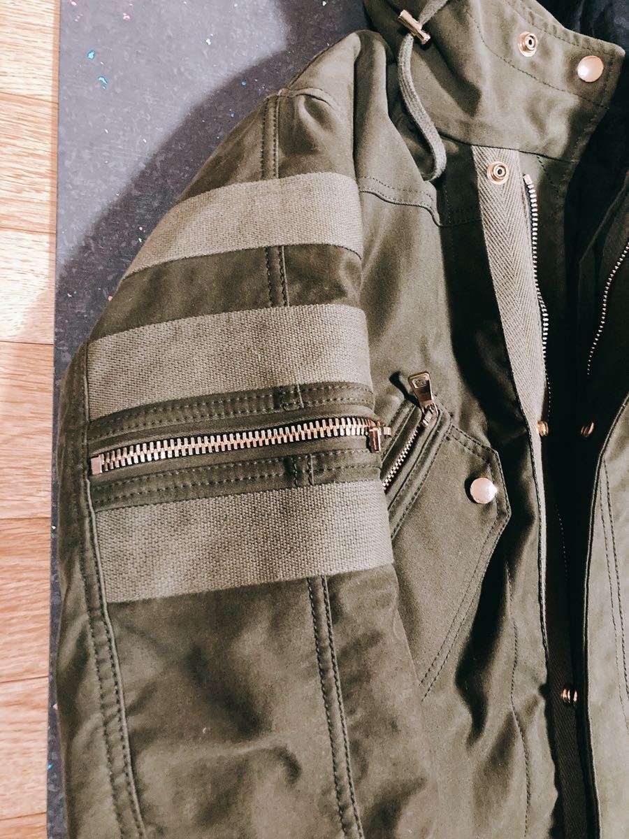 BALMAIN HOMME モッズコート カーキ XS バルマン オム BALMAIN HOMME モッズコート カーキ XS バルマン オム
