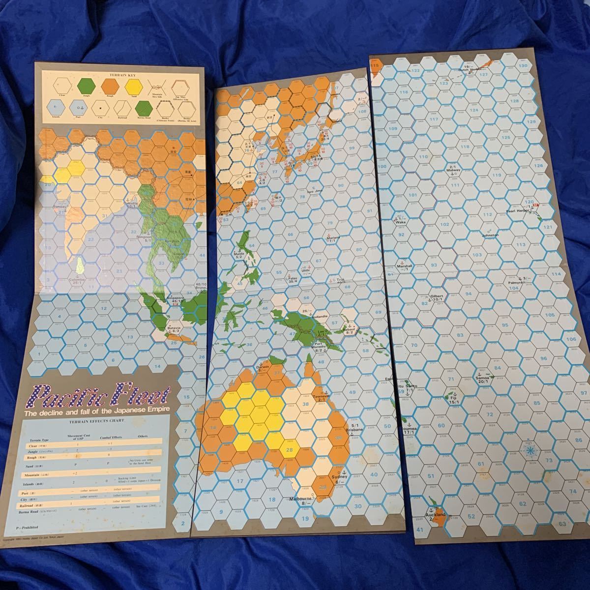 希少】【駒切り離し無し】太平洋艦隊 ボードゲーム ホビー 希少】【駒切り離し無し】太平洋艦隊 ボードゲーム ホビー