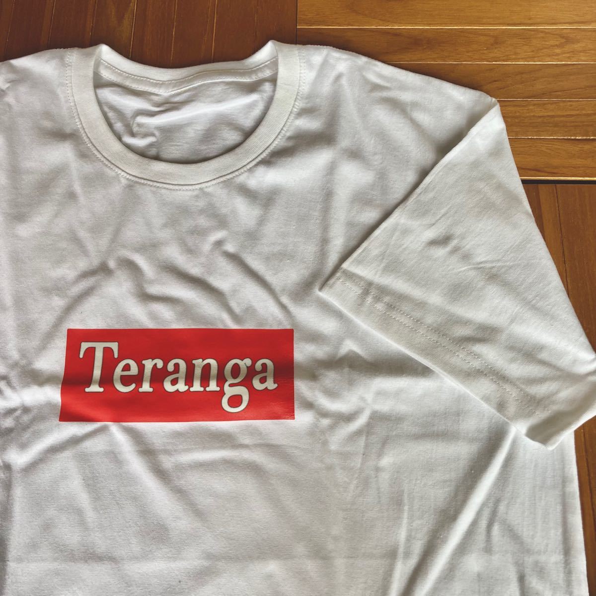 "Teranga” ボックスロゴTEE Mサイズ Tシャツ ユニセックス
