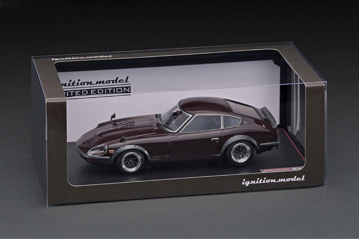 WEB限定 IG 1/18 Nissan Fairlady 240ZG(HS30) With Engine【IG2454】