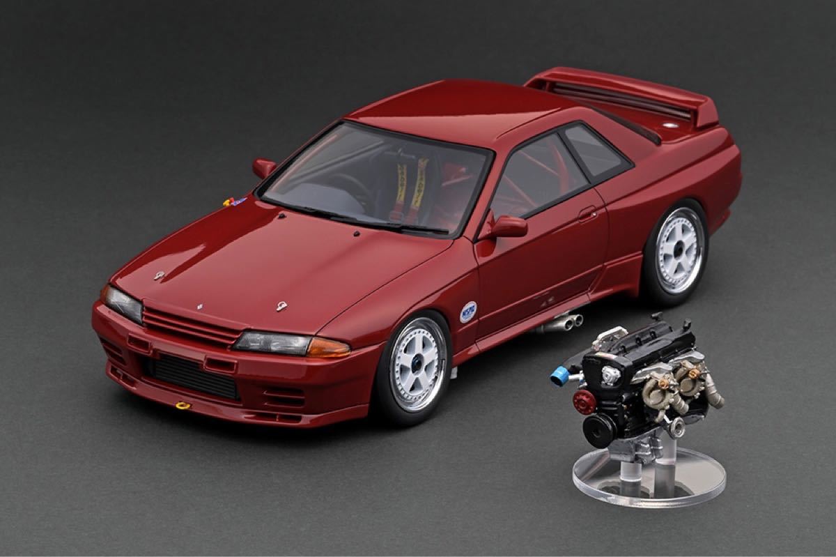 WEB限定 1/18 NISSAN SKYLINE GT-R (R32 GROUP-A) With Engine WEB限定 1/18 NISSAN SKYLINE GT-R (R32 GROUP-A) With Engine