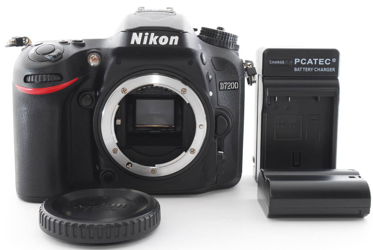 ○美品○ニコン Nikon D7200 ボディ デジタル一眼レフ カメラ - (5770
