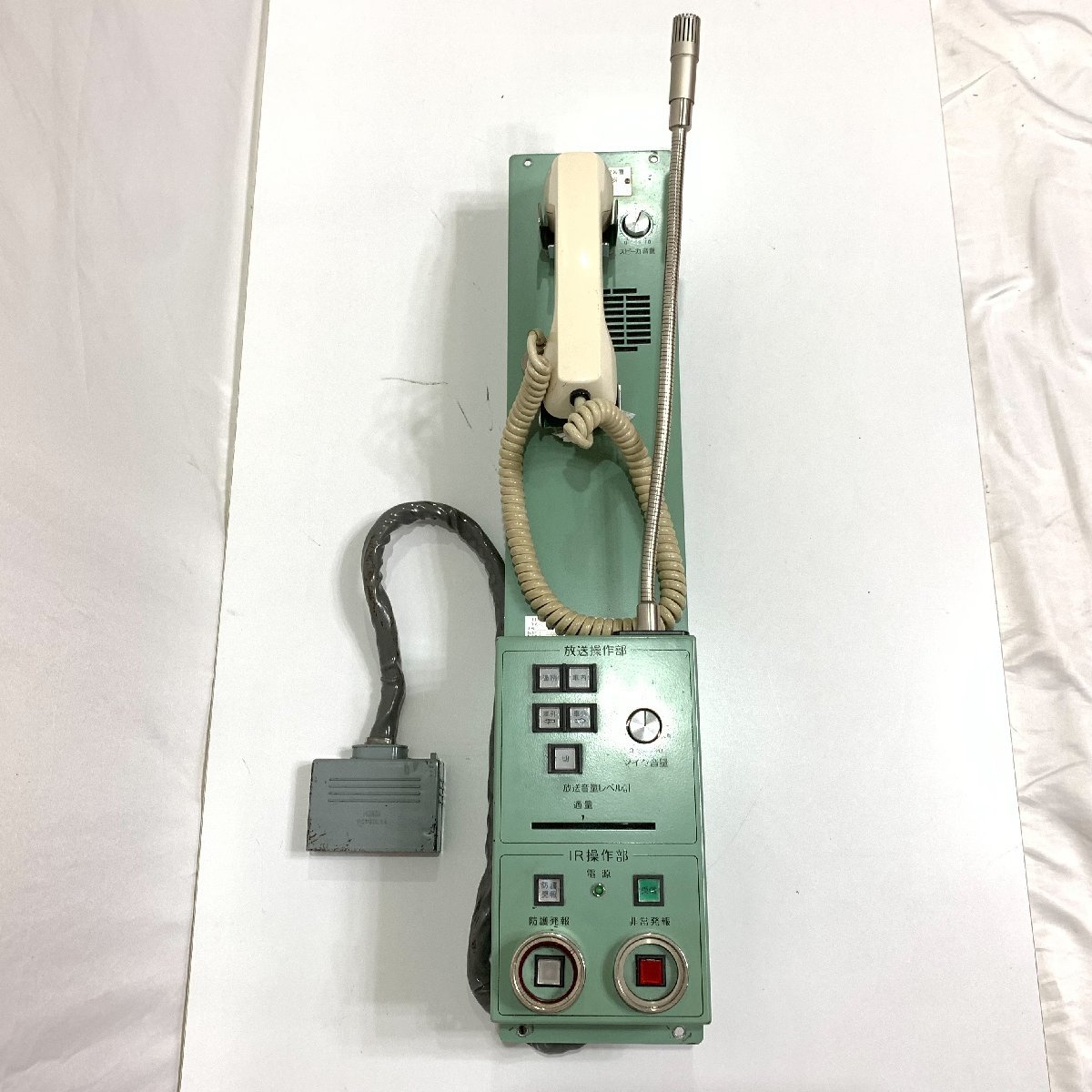 買取 東京メトロ 鉄道部品 車掌操作器 マイク付き 放送装置? azuraftu.mg