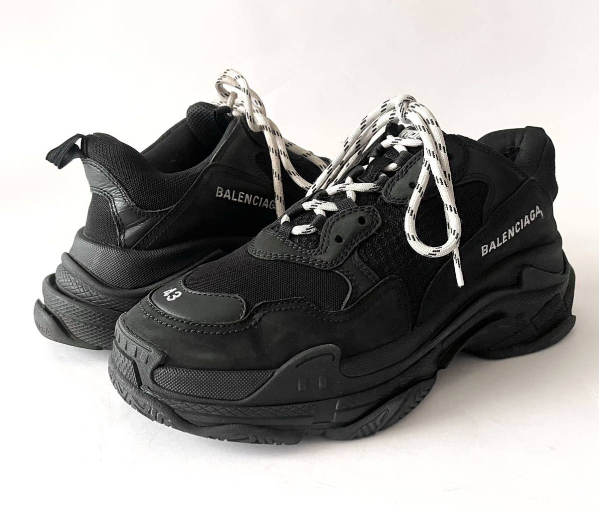 BALENCIAGA Triple S Dad Sneaker Black バレンシアガ トリプルS ダッドスニーカー ブラック トリプルエス メンズスニーカー 正規品