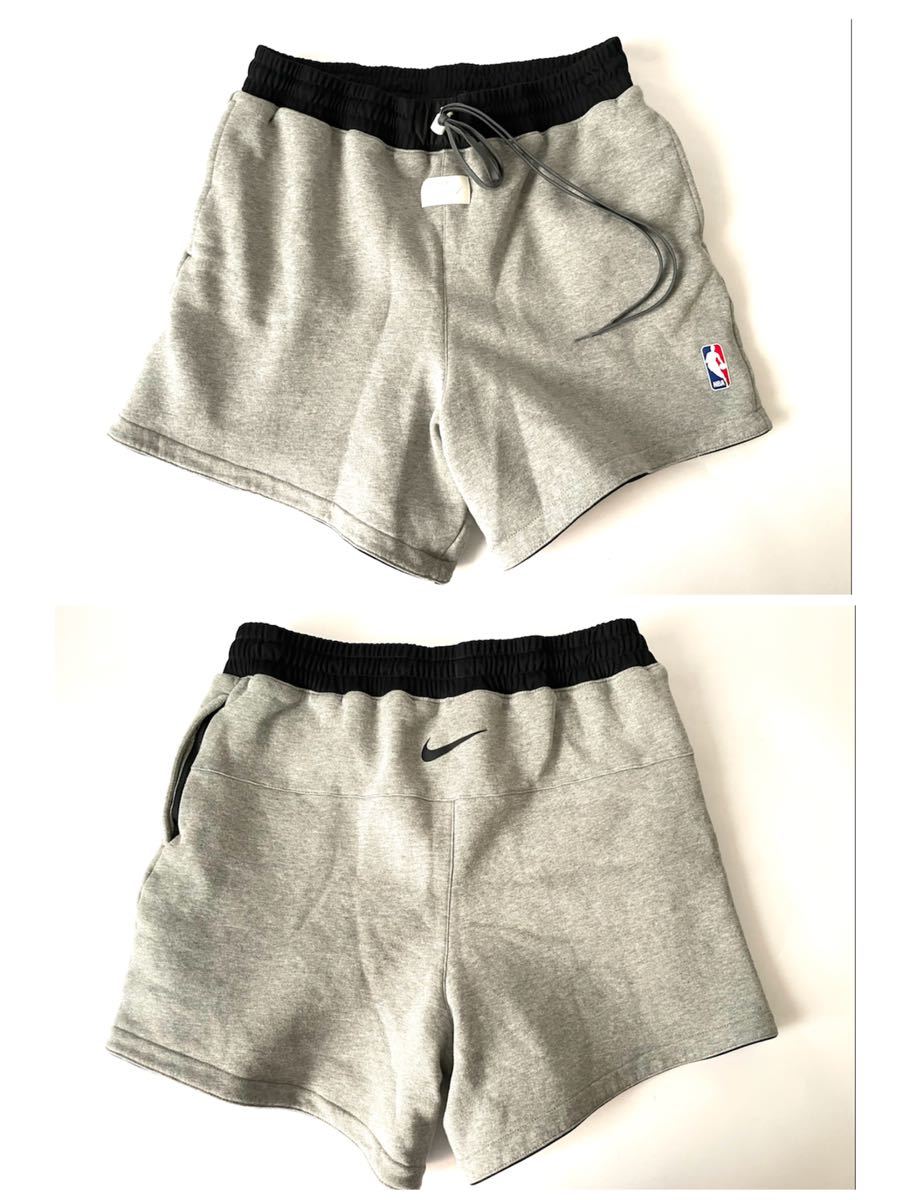 NIKE AIR FEAR OF GOD M NRG REVERSIBLE SHORTS FOG AR0627-121 NBA