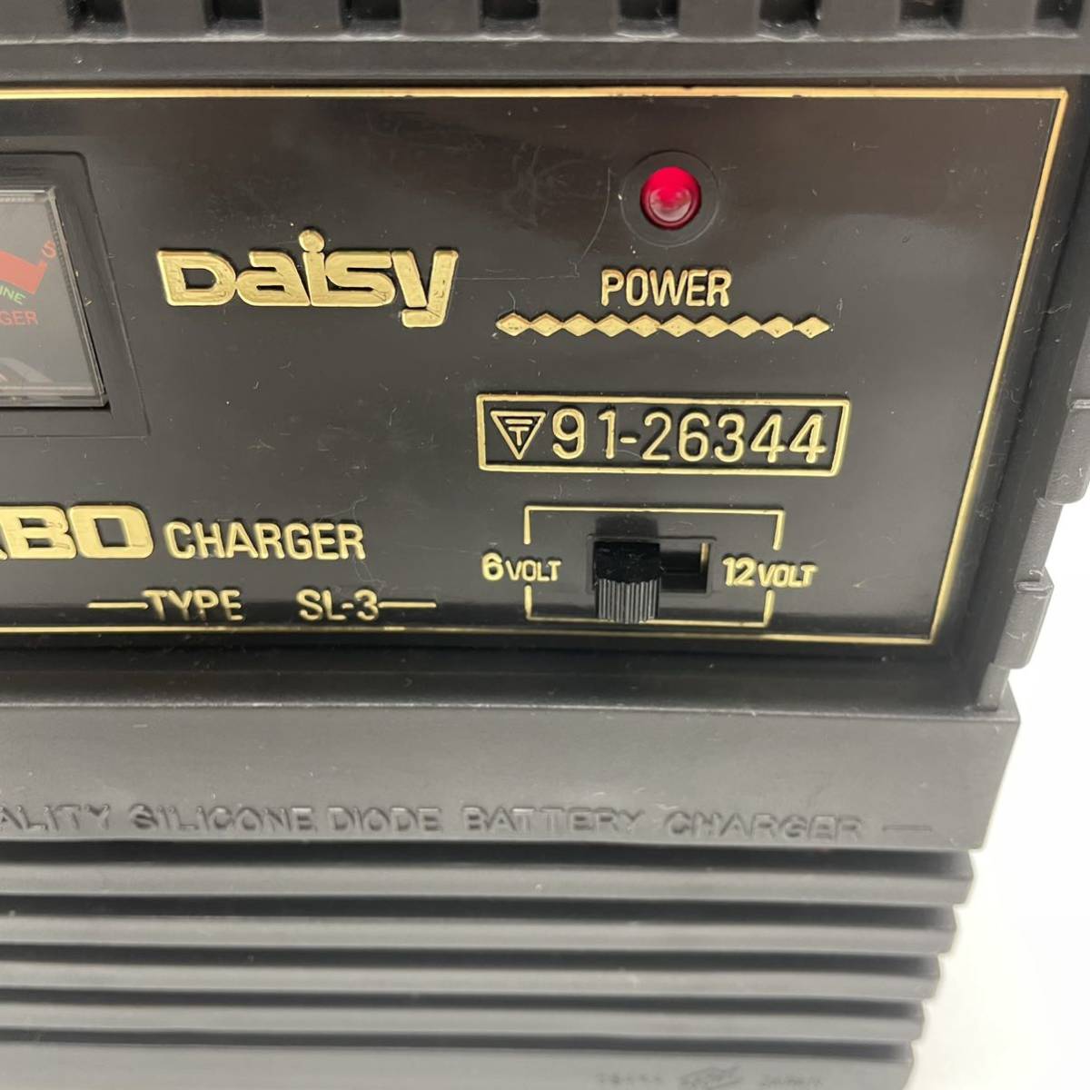 Daisy SL-3　ターボチャージャー　バッテリーチャージャー　通電のみ確認　大自工業_画像3