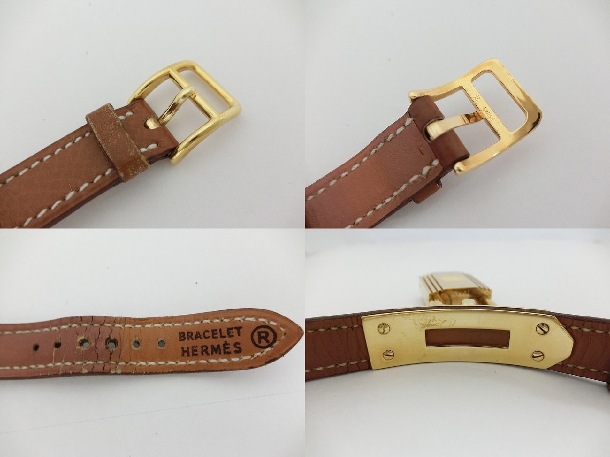 キングラム[31] HERMES エルメス ケリー ウォッチ レザーバンド