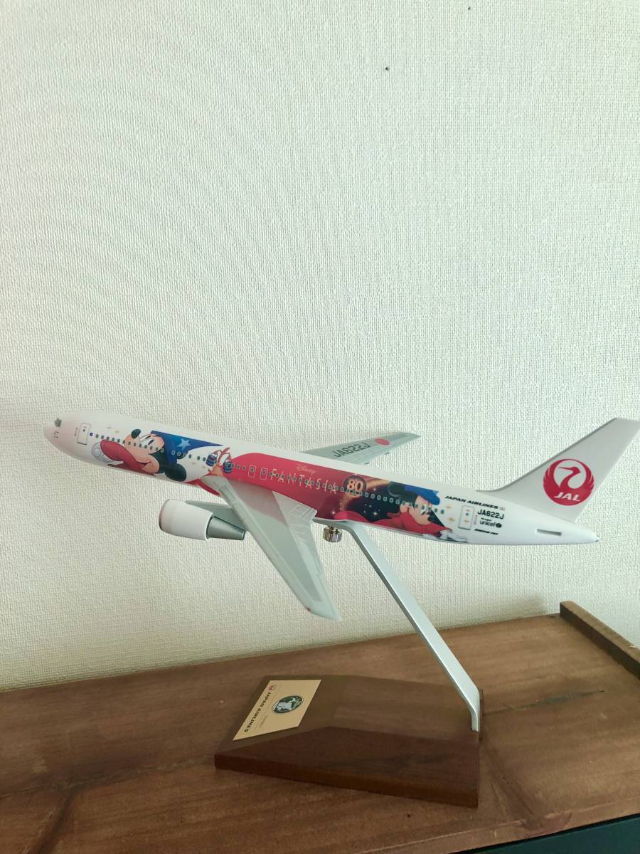 旅客機 未使用 飛行機模型 767 300er モデルプレーン 日本航空 ミッキー ディズニー ファンタジア 80周年限定 Jal 旅客機 未使用 飛行機模型 767 300er モデルプレーン 日本航空 ミッキー ディズニー ファンタジア 80周年限定 Jal