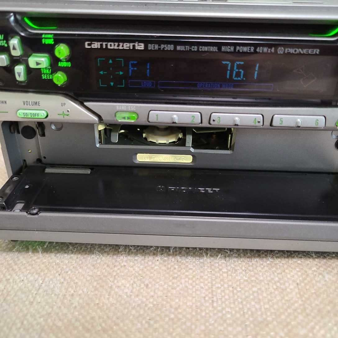 カロッツェリア DEH-P500 KDS-P500 グライコ スペアナ DSP カロッツェリア DEH-P500 KDS-P500 グライコ スペアナ DSP