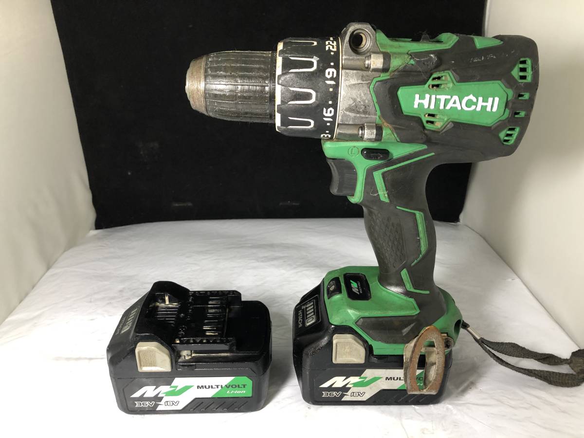 品】HITACHI 日立工機 13mm コードレスドライバドリル DS36DA / 本体