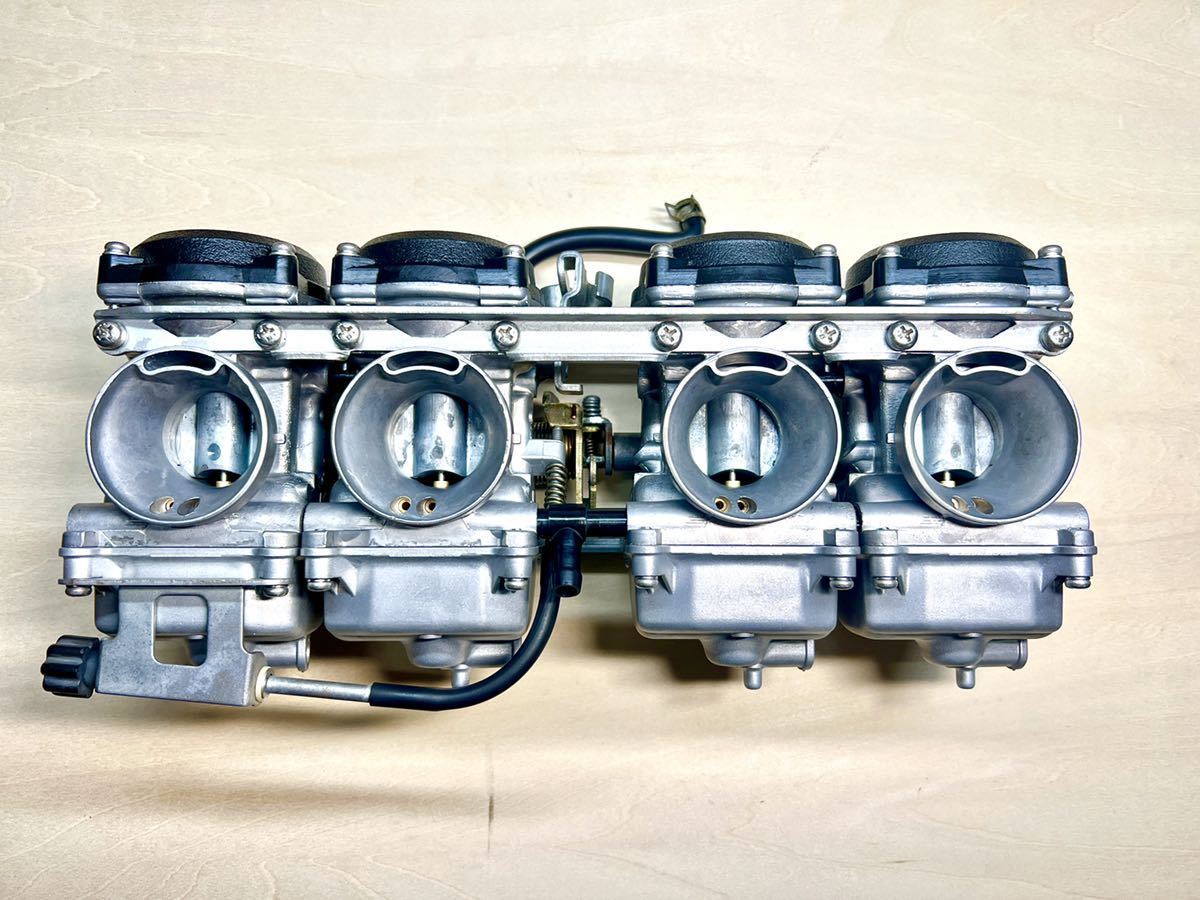 ゼファー400 OH済み キャブレター ウェットブラスト処理
