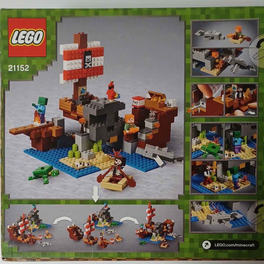 LEGO Minecraft 海賊船 21152