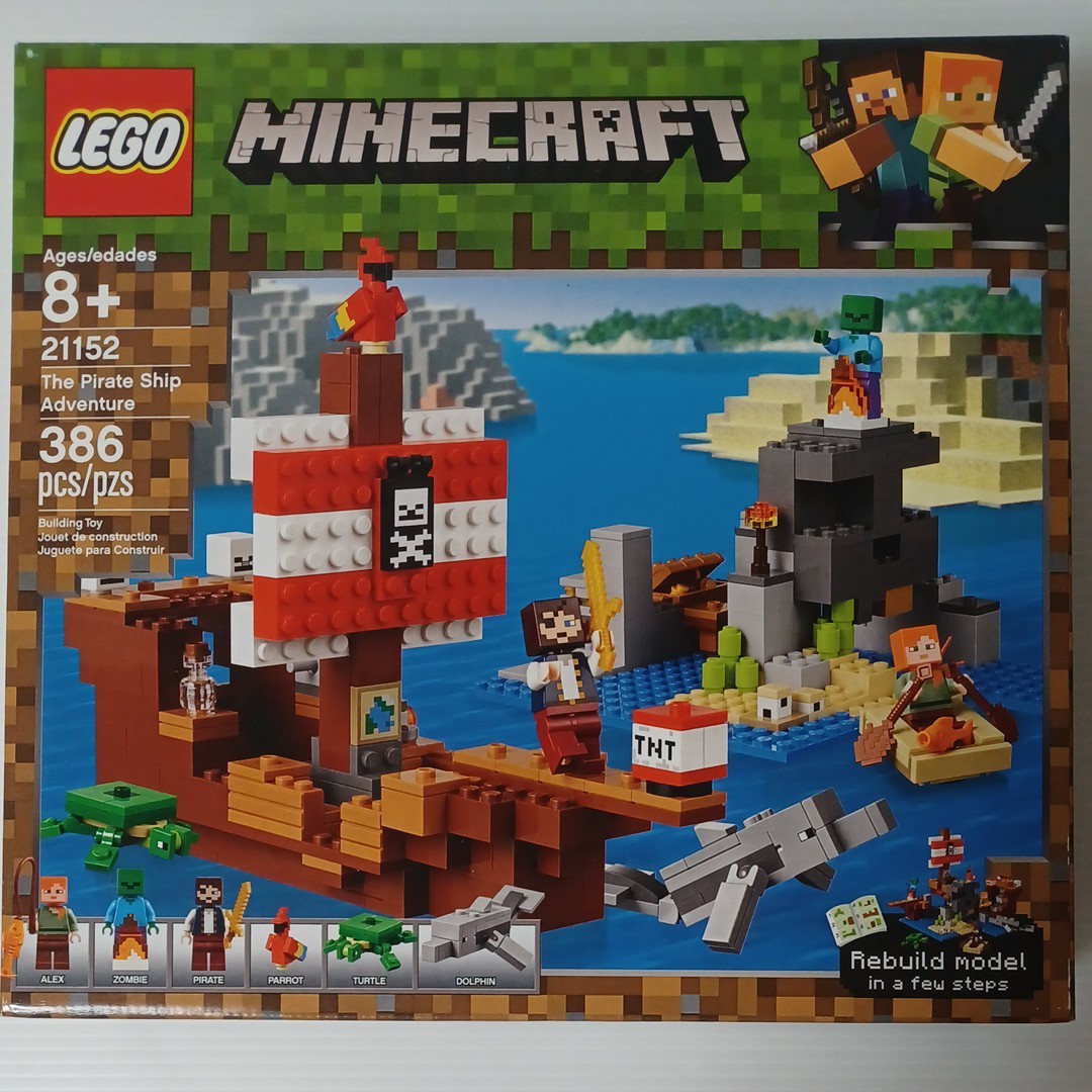 LEGO Minecraft 海賊船 21152