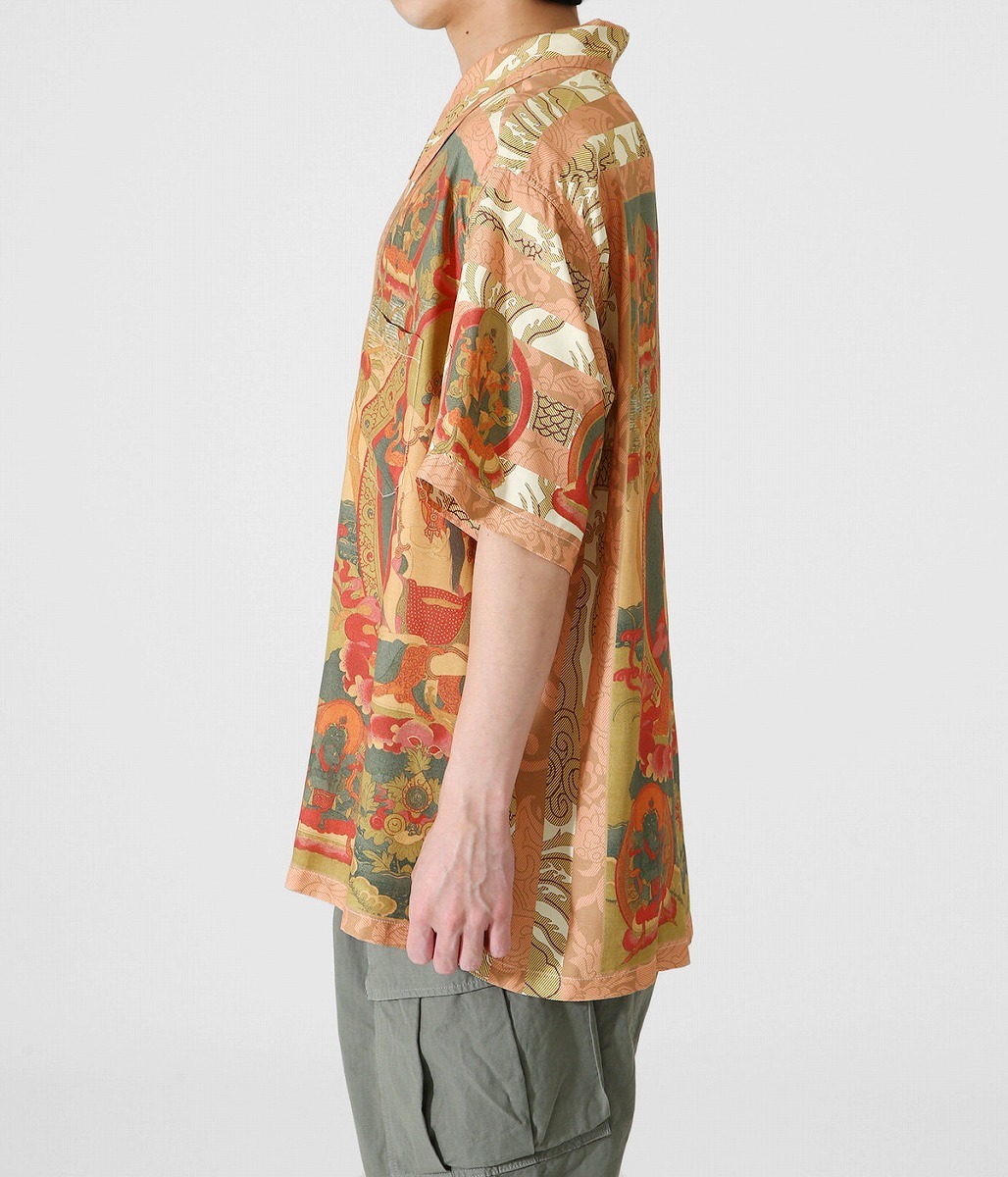 L 新品 SUN SURF SPECIAL EDITION SS38711 MANDALA アロハ シャツ