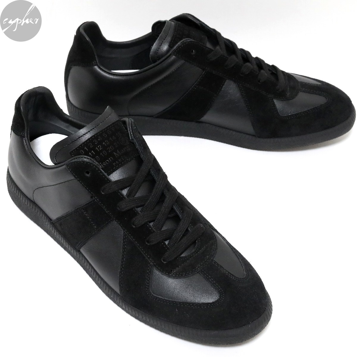 41 26cm 新品 22SS Maison Margiela 22 ジャーマントレーナー カーフ