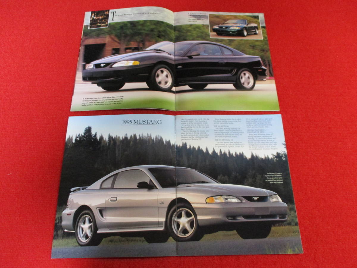 〇　FORD　MUSTANG　1995　96　平成7　8　カタログ　２セット　〇_画像2