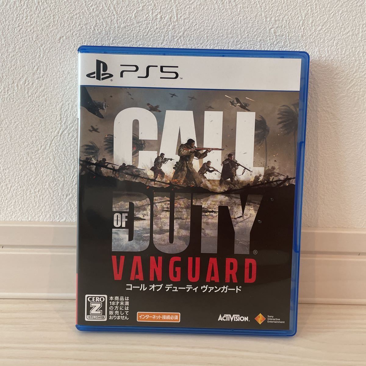 極美品 PS5 COD vanguard ソフト call of duty コールオブデューティ ヴァンガード fps PlayStation 5 プレイステーション5 プレステ5_画像1