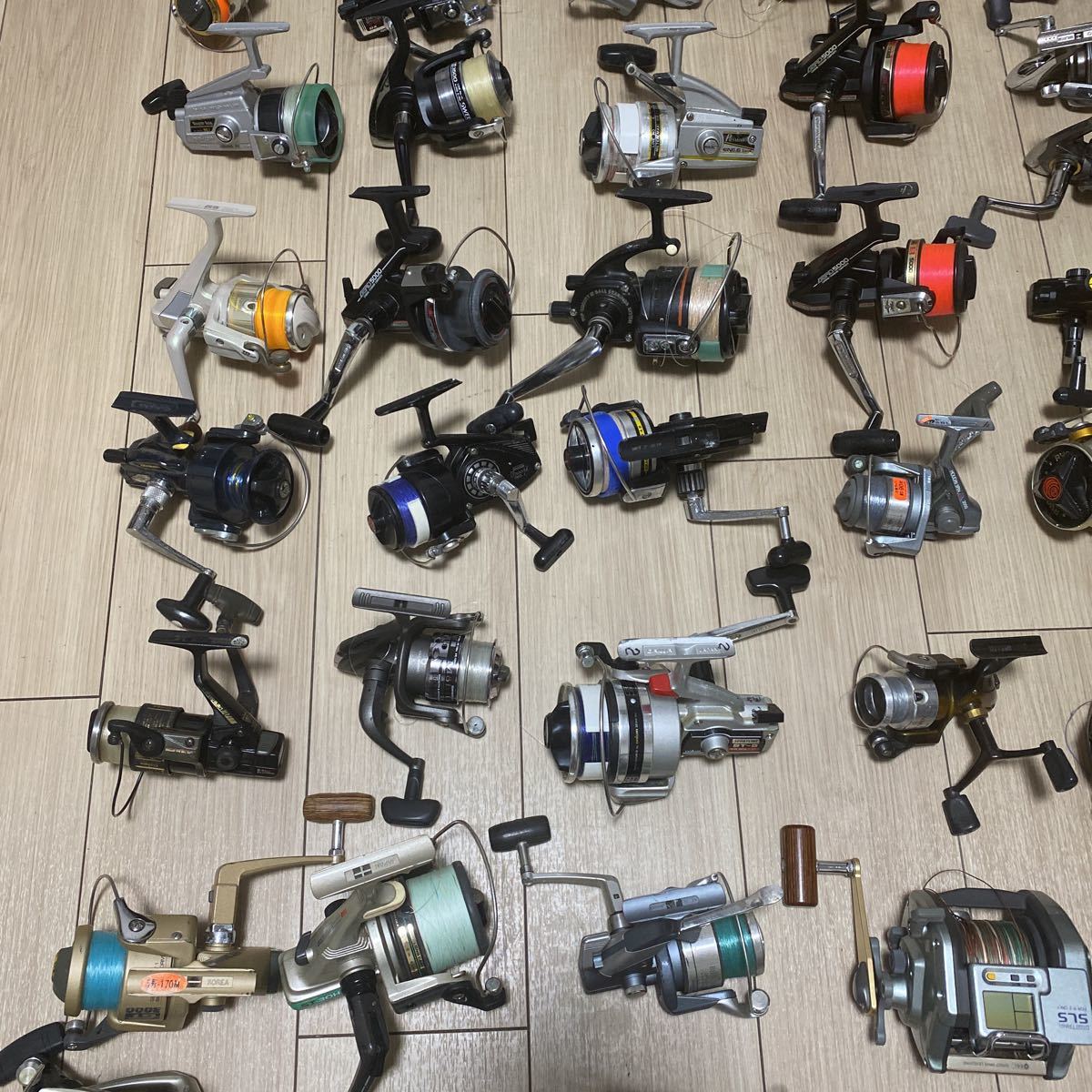 リール　ダイワ DAIWA シマノ SHIMANO RYOBI オリムピック スピニングリール 船用　大量　まとめて　まとめ　現状品　ジャンク　計67点　_画像5