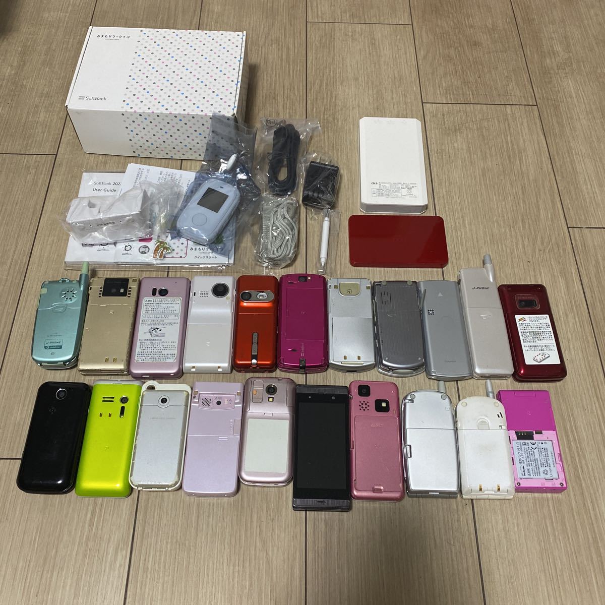 携帯電話 ガラケー 本体 au SoftBank ドコモ Vodafone j-phone 等