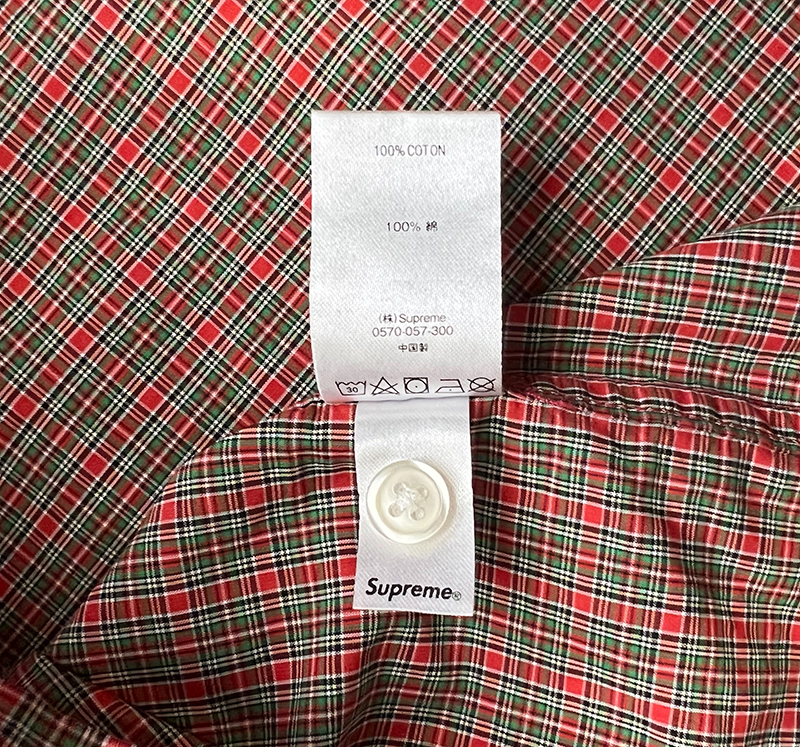Supreme 19SS Plaid S/S Shirt COLOR:RED CHECK SIZE:L_画像8