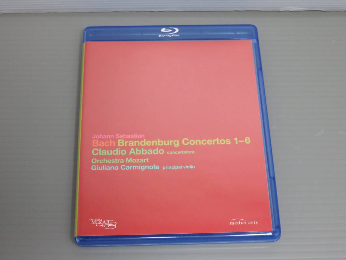 ブランデンブルク協奏曲 Brandenburg Concertos 1-6　クラウディオ アバド　Claudio Abbado　Blu-ray_画像1