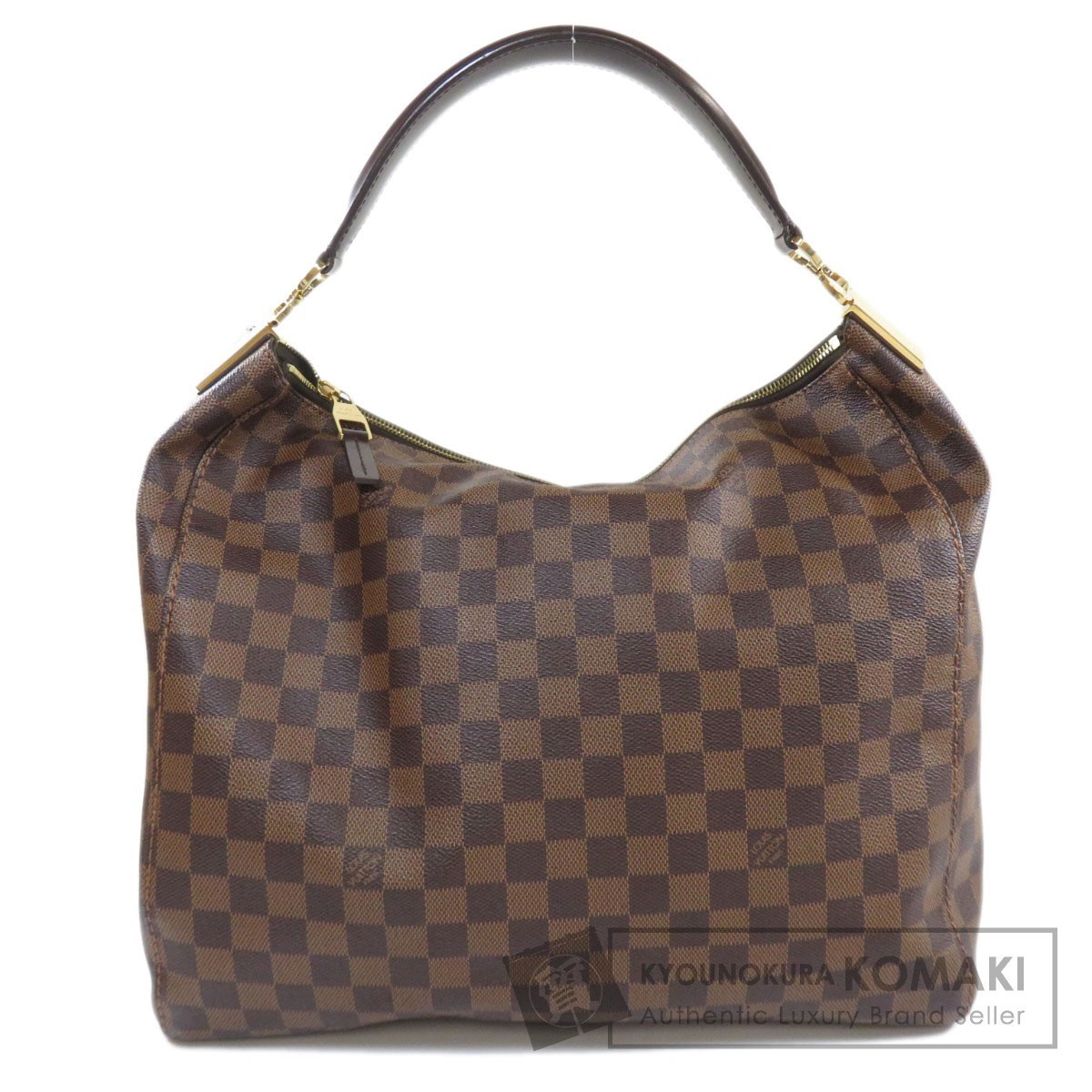 LOUIS VUITTON ルイヴィトン N41184 ポートベローPM ダミエ エベヌ