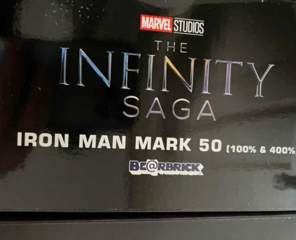 ありました ヤフオク! BE@RBRICK IRON MAN MARK 50 100% & 4
