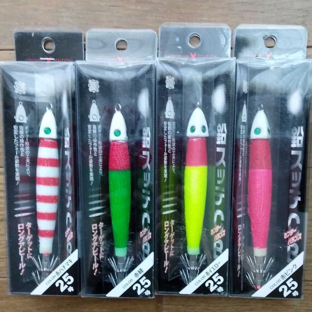 購入 マルシン漁具 スッテ 鉛スッテCB 25号 赤イエロー thebabysense.ca
