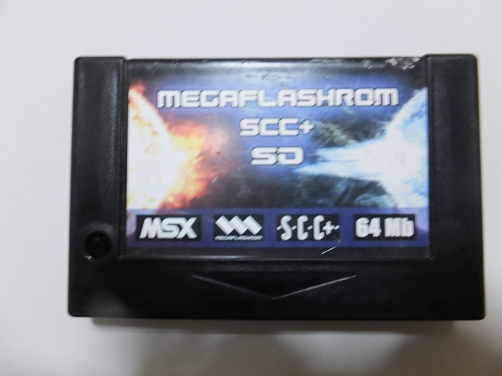 MSX用カートリッジ 「MEGAFLASHROM SCC+SD」