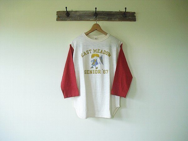 【第1位獲得!】 Lot.4800 ベースボールT-シャツ/EAST クリーム コットン100% 絶版品 デッドストック 新品 MEADOW(WAREHOUSE)ウエアハウス @M その他 【第1位獲得!】 Lot.4800 ベースボールT-シャツ/EAST クリーム コットン100% 絶版品 デッドストック 新品 MEADOW(WAREHOUSE)ウエアハウス @M その他