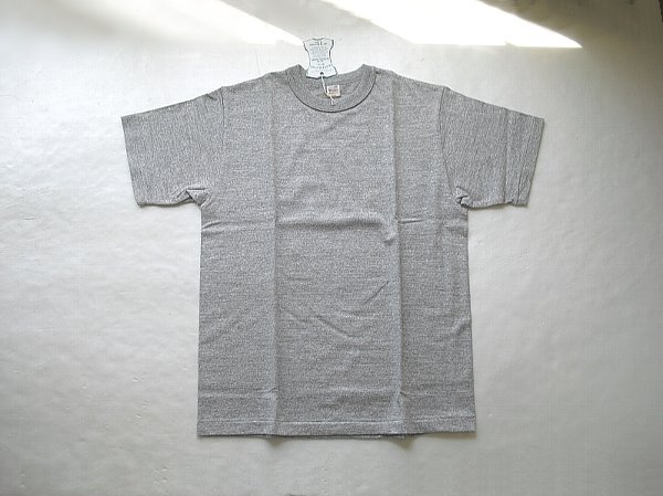 Lot.4601　クルーネックＴシャツ/無地（WAREHOUSE）ウエアハウス　杢グレー　＠XL　オーガニック　丸胴　ボディ　コットン100%　新品_画像6