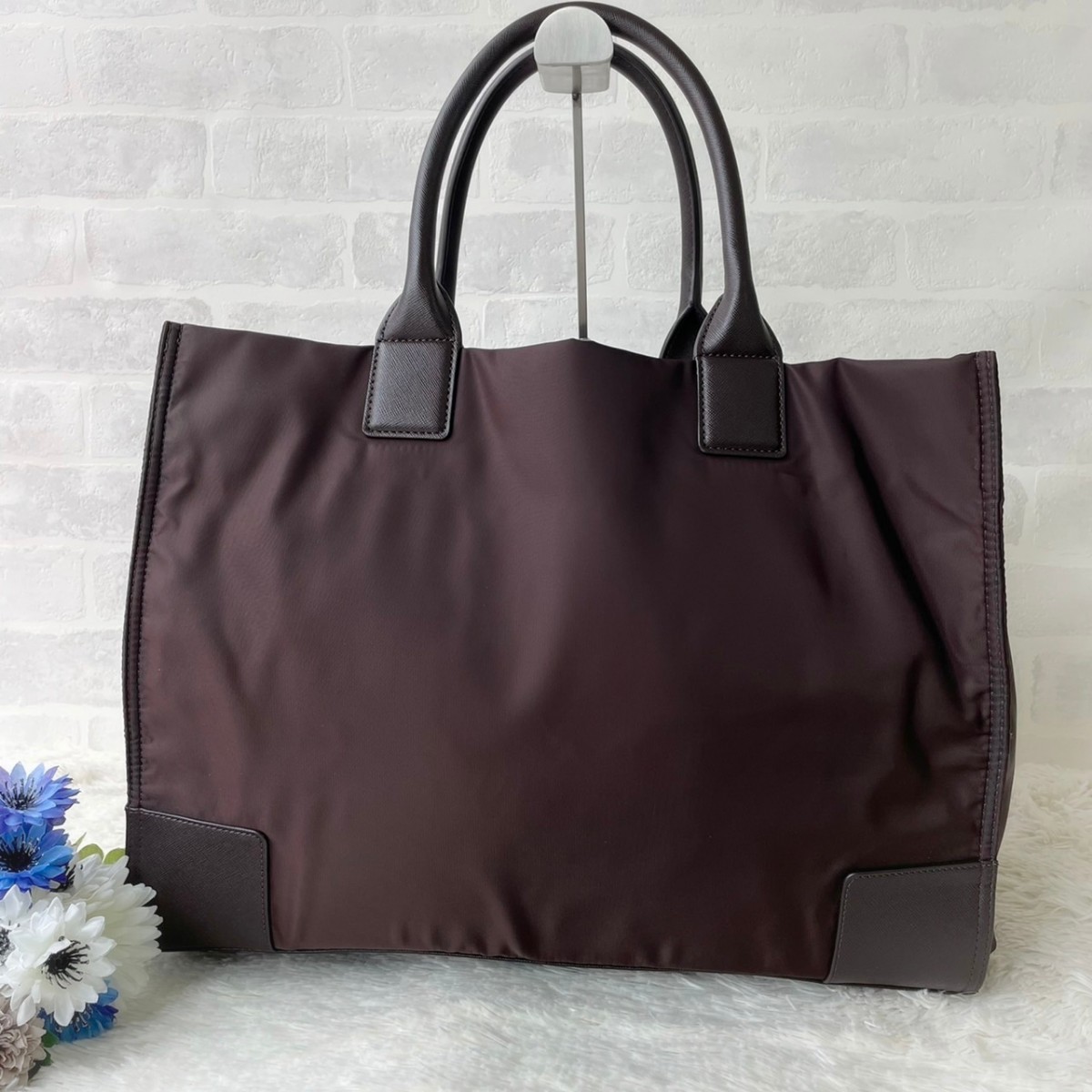 トリーバーチ エラ スタッズ トートバッグ A4 肩掛け レザー TORY