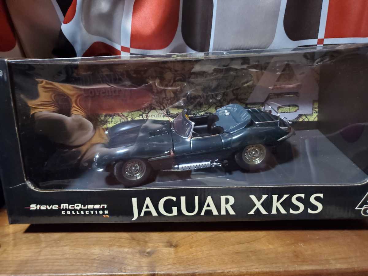 1/18 オートアート ジャガーXKSS スティーブマックイーン コレクション