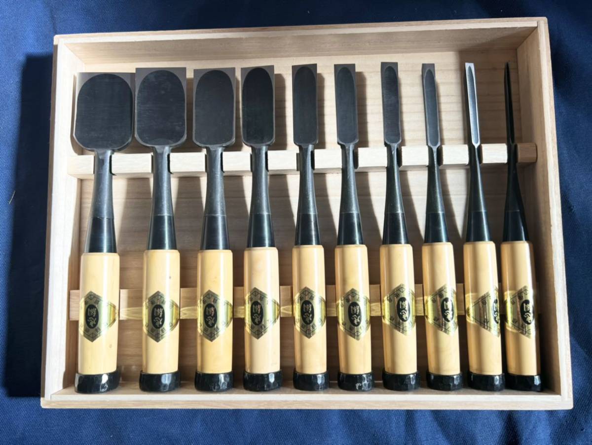新品□ 10本組 忠綱 柘植柄 | www.norterminal.no