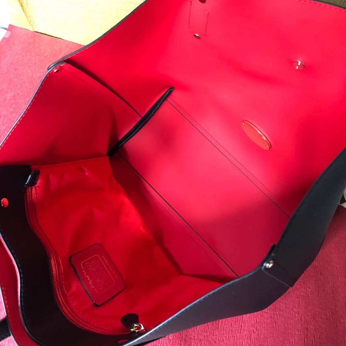 新品未使用】COACH コーチ トートバッグ ブラック www.esakip