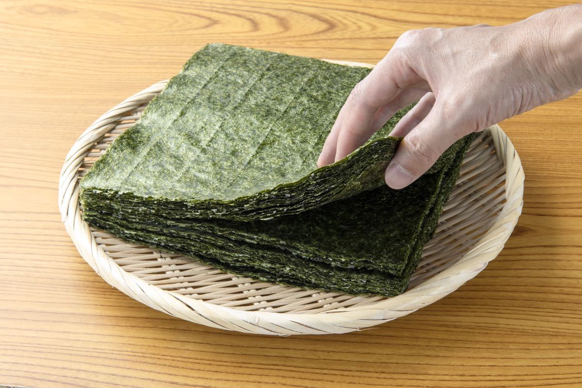 有明海産　焼き海苔　全型40枚入　手巻き寿司_画像2