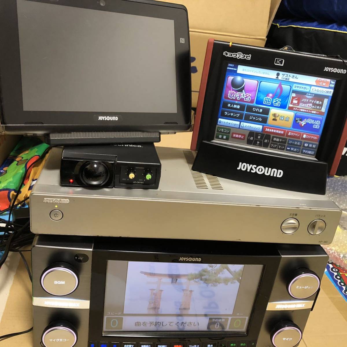 Yahoo!オークション - カラオケ機器 セット JOYSOUND MAX JS-FX Yahoo!オークション - カラオケ機器 セット JOYSOUND MAX JS-FX