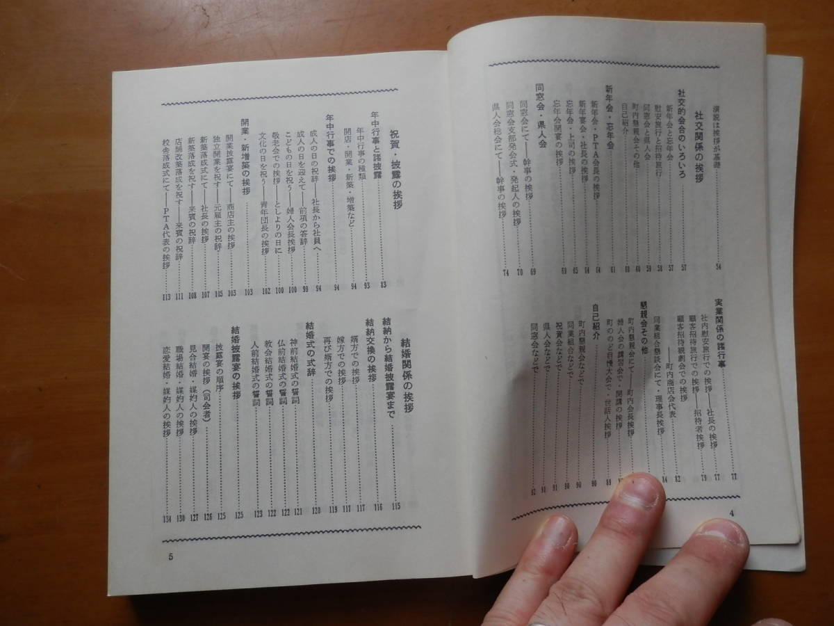 「式辞・挨拶小百科 」田辺博文 著、土屋書店、1980年*408_画像3