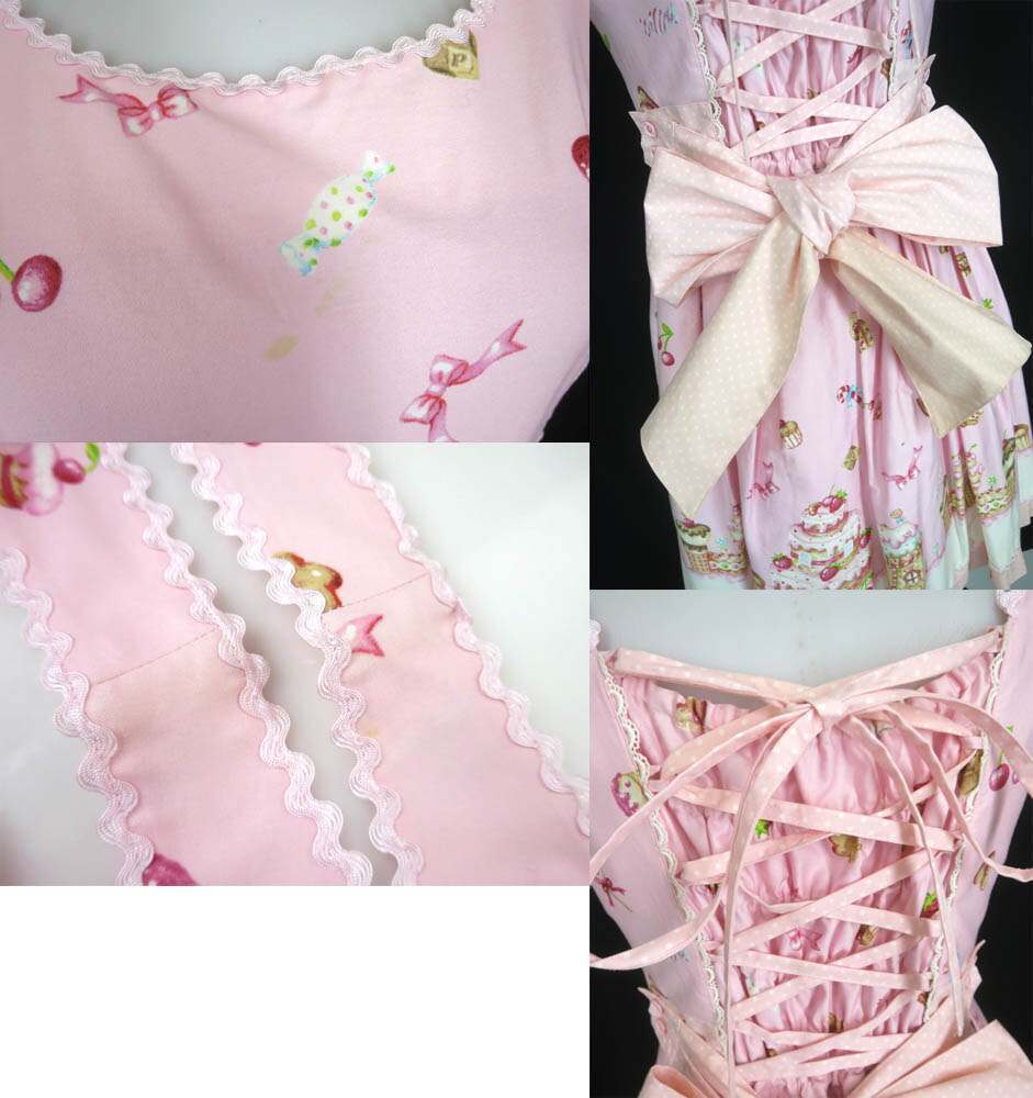 Angelic Pretty お菓子の国ジャンパースカート & カチューシャ
