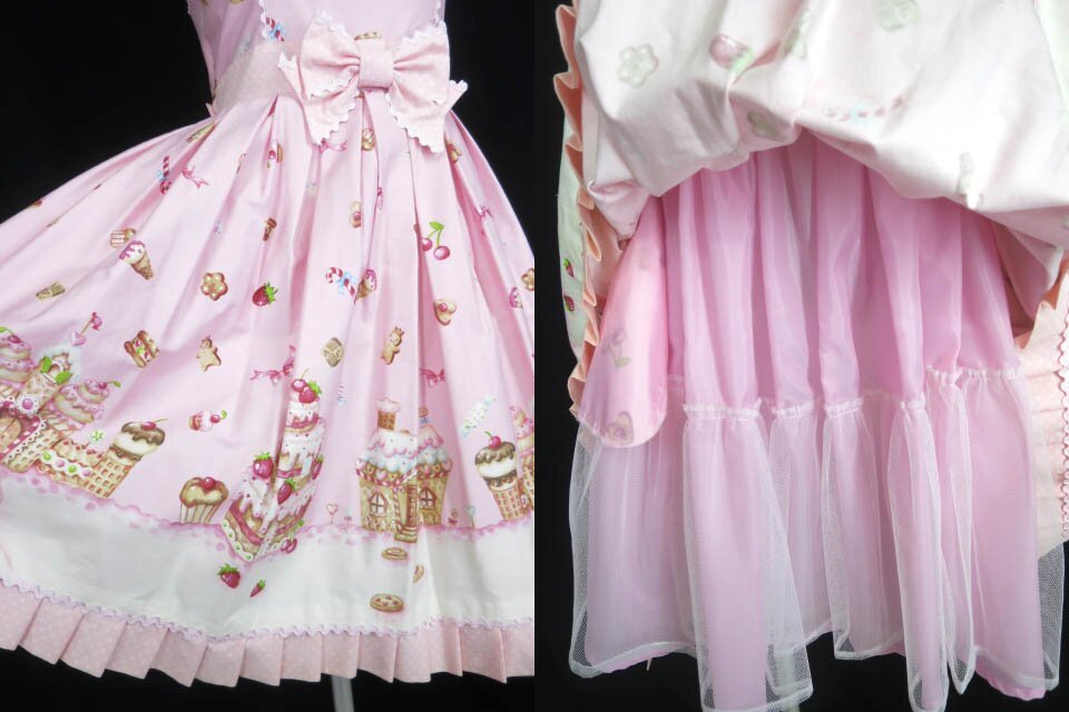 Angelic Pretty お菓子の国ジャンパースカート & カチューシャ