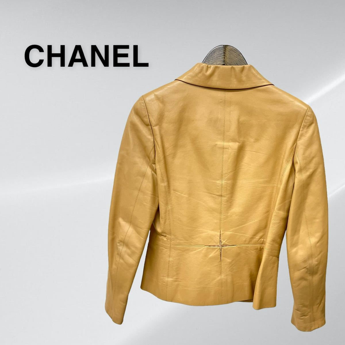日本限定モデル】 CHANEL ラムスキンレザージャケット レザー