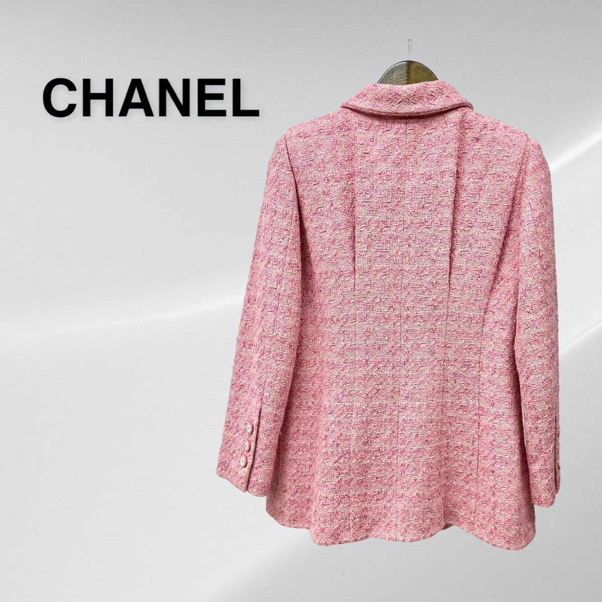 高級 CHANEL シャネル 19P P60311V42485 ココマークボタン シルク